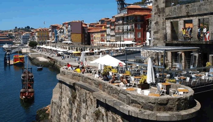 Zona ribeirinha em Portugal